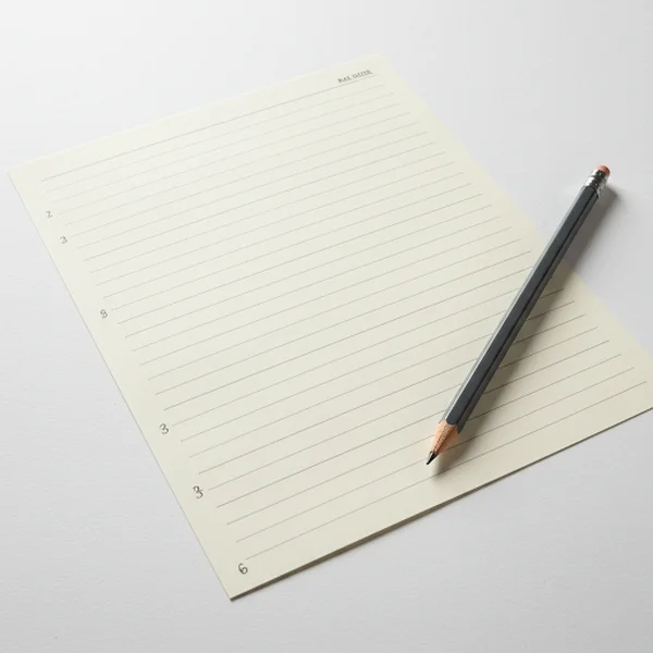 Blank manuscript paper with wide stave spacing