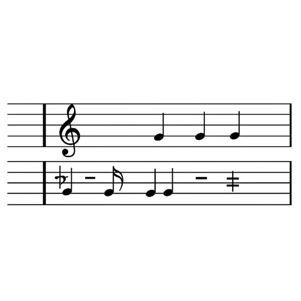 Percussion staff paper with single line and neutral clef.